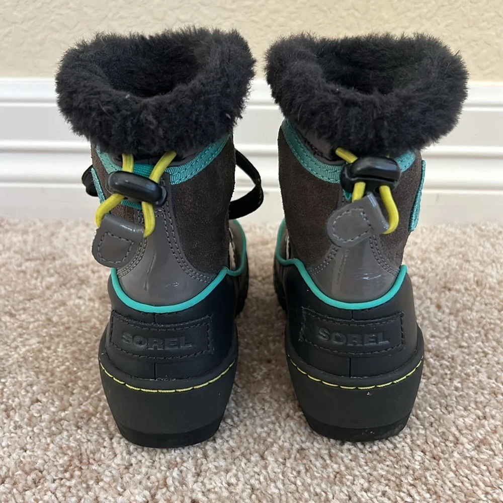 Sorel Kids Tivoli III Boots - Teal/Grey